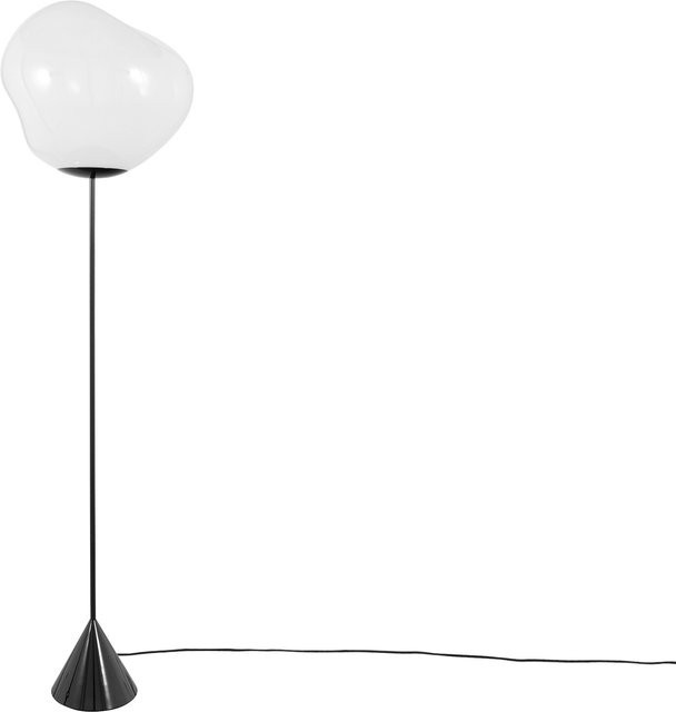 Tom Dixon Melt Cone Slim Opal Stehleuchte in Weiß mit LED und warmweißem Licht - Bild 1