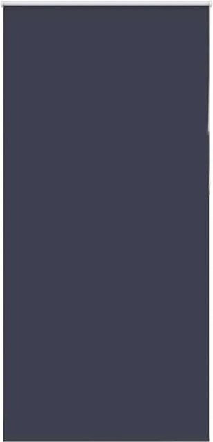 vidaXL Verdunkelungsrollo aus Polyester in Marineblau, B/H: 90 x 230 cm - Bild 1