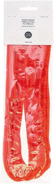 Rico Design Chenilledraht Rot 10-teiliges Set - Bild 1