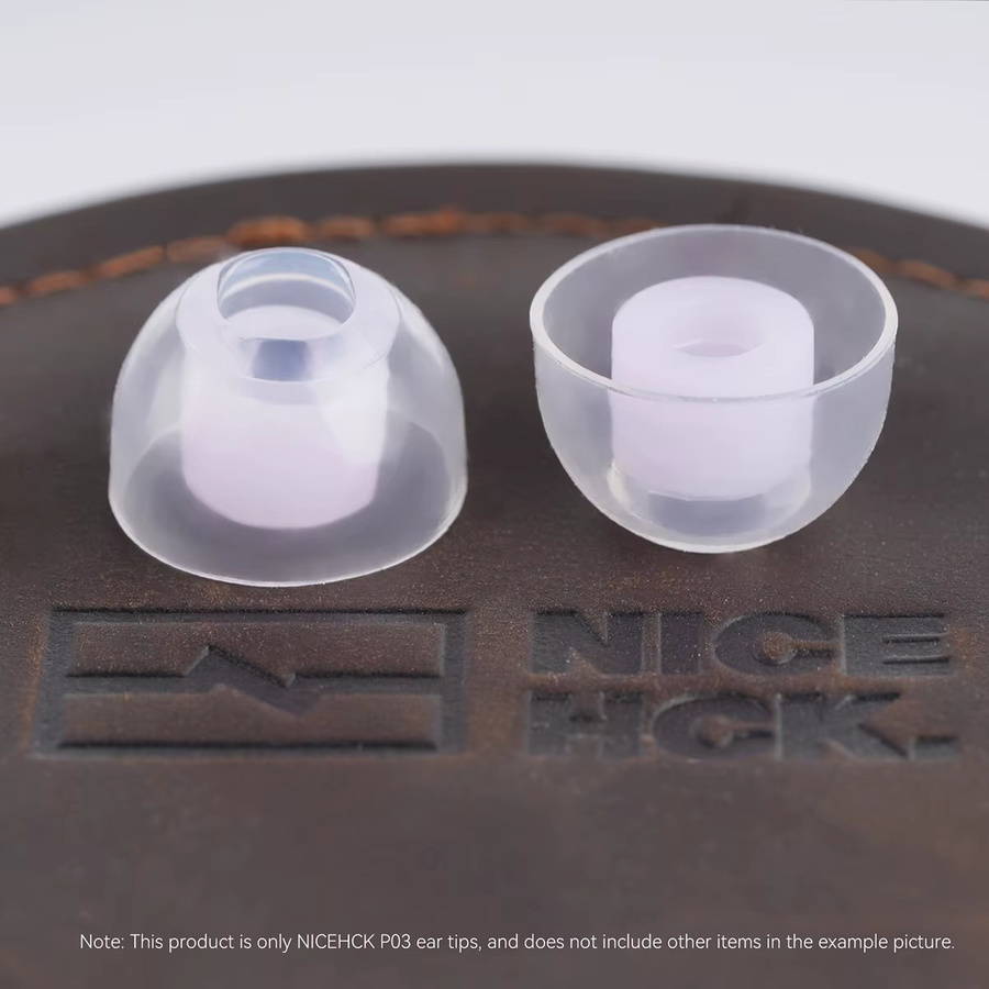 NICEHCK P03 In-Ear Ohrstöpsel aus transparentem flüssigem Silikon in drei Größen für NX8 SE Rockies HIMALAYA - Bild 3