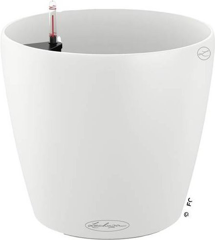 Lechuza Pflanzgefäß Classico Color 18 Weiß, Durchmesser: 18 cm, Höhe: 17 cm - Bild 1