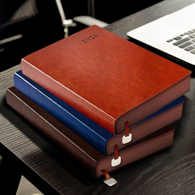Planer 2026 in A5 mit Softcover und beige Farbausführung – All-in-One-Organizer mit Kalender, Produktivitätslayout und Zielverfolgung für Professionals - Bild 1