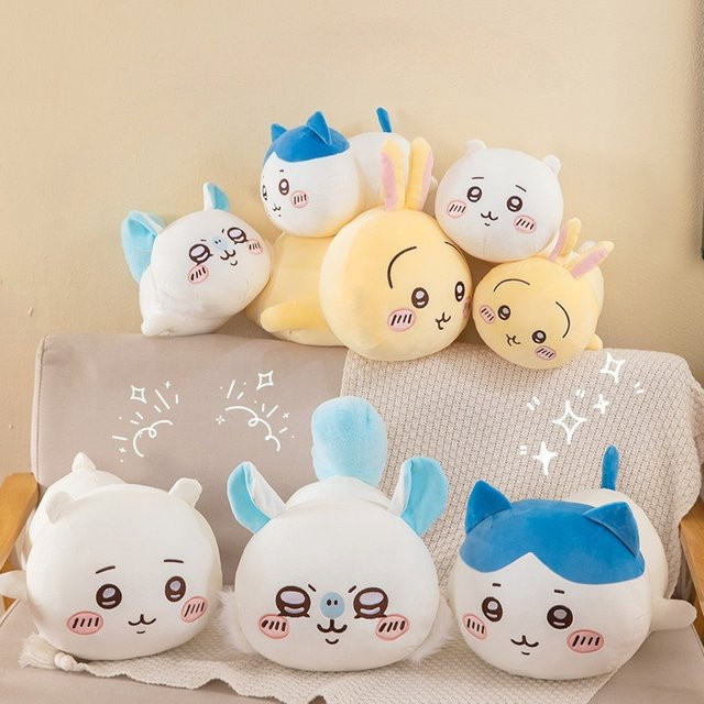 jiyi Plüschpuppe Hachiware Usagi Momonga, Plüsch / Textil - Bild 1