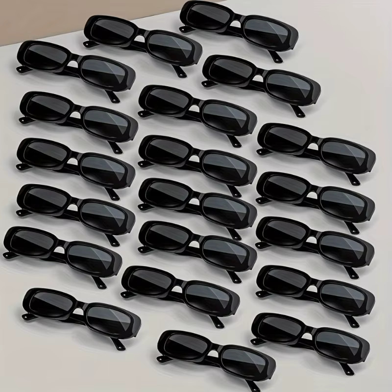 DIXSG Korrektionsbrille, rechteckig, Vollrand, Schwarz, Damen, Kunststoff - Bild 3