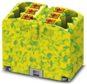 Phoenix Contact Verteilerblock PTFIX 6X2,5 Grün Gelb - Bild 1