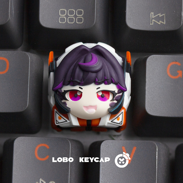 VGN Overwatch Juno Tastenkappe aus Kunstharz, bunter mechanischer Tastatur-Aufsatz für die Esc-Taste - Bild 1