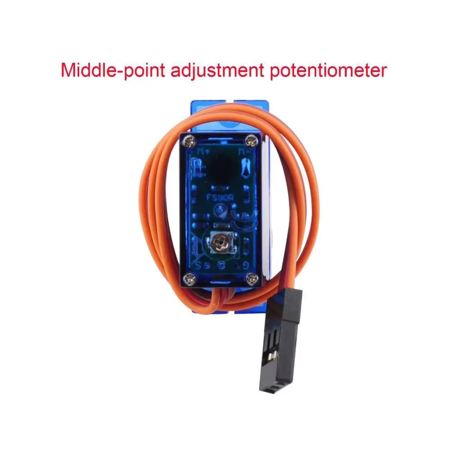 Feetech FS90R Mini-RC-Servo, Mikromotor, 360-Grad-Dauerdrehung - Bild 3