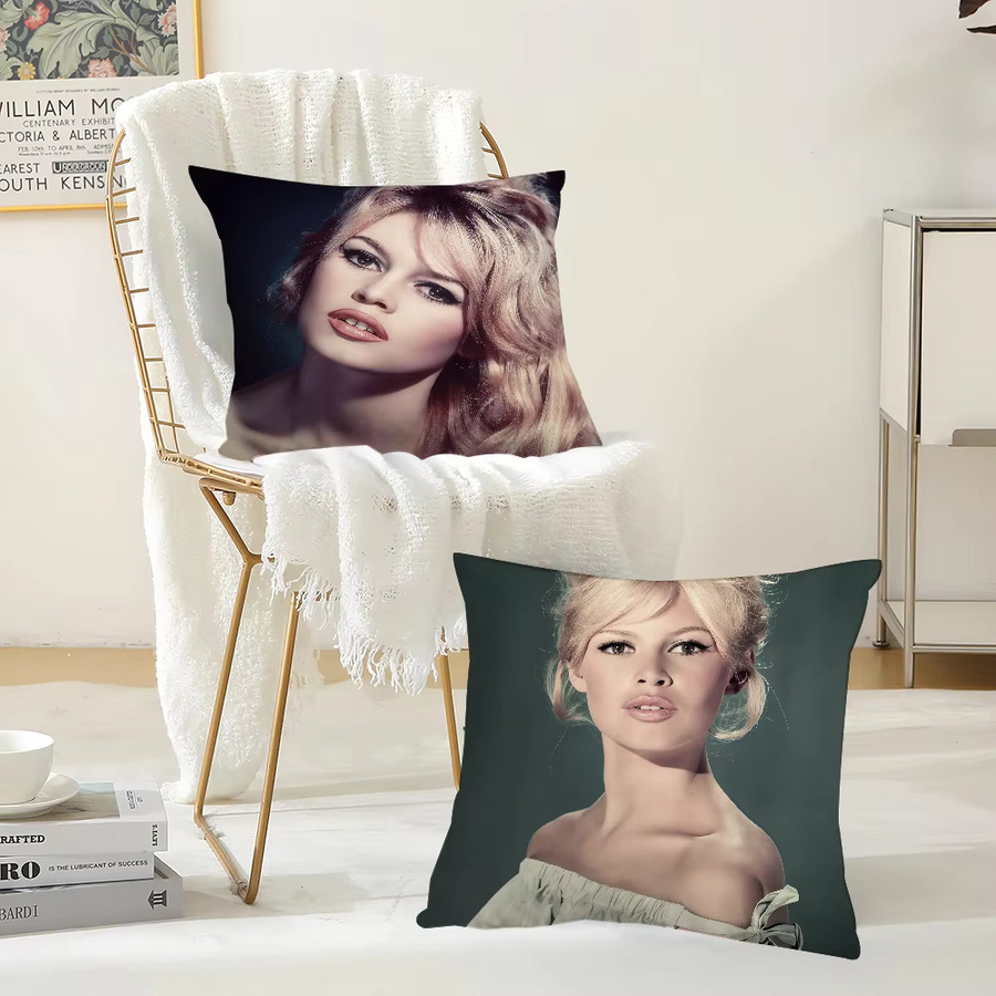B-Brigitte B-Bardot-S Kissenbezug mit Grafikdesign in Multicolour, B/B/T: 30 x 30 x 30 cm - Bild 2