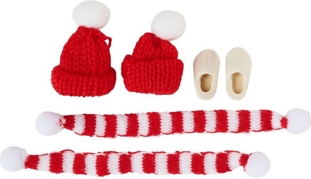 HobbyFun Wichtel-Set Mütze Schal & Schuhe - Bild 1