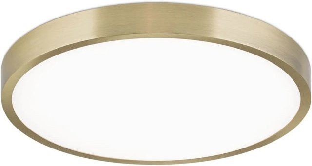 Orion Leuchten LED Deckenleuchte in Chrom, Durchmesser: 24 cm, 24W, 1980LM, 3000K Warmweiß, Antik-Design - Bild 1