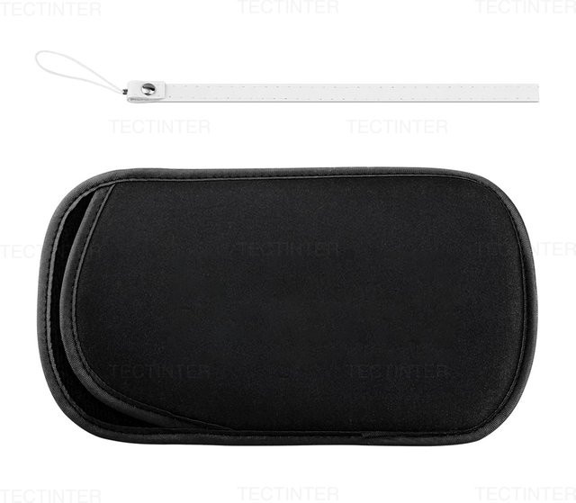 Schutzhülle und Tragetasche für Sony PlayStation PS Vita 1000/2000 und PSP 1000/2000/3000 in Schwarz - Bild 1
