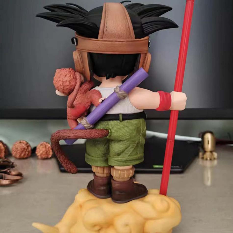 Dragon Ball Son Goku Actionfigur mit Affenkind Goku PVC Statue 26cm - Bild 6
