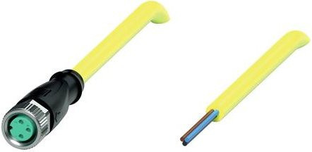 Pepperl+Fuchs 456515 Sensor-Aktor-Steckverbinder konfektioniert gelb 3-polig 5m - Bild 1