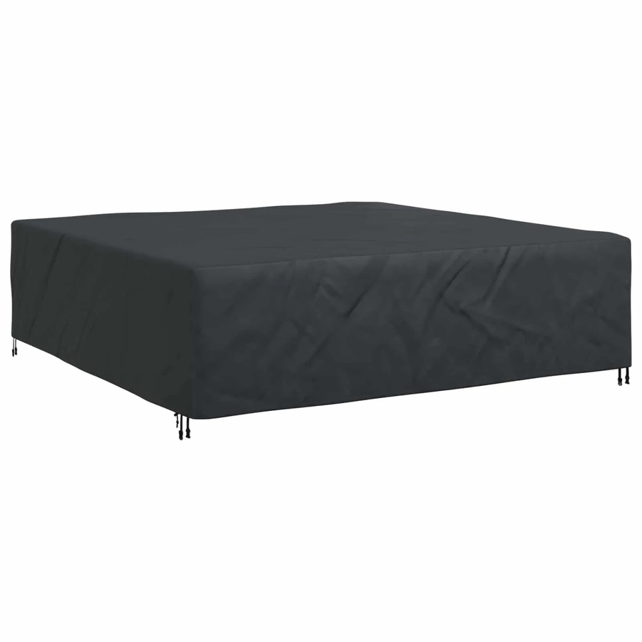 vidaXL Möbelbezug für Sofa in Schwarz, wasserabweisend, B/T/H: 275 x 275 x 70 cm - Bild 2