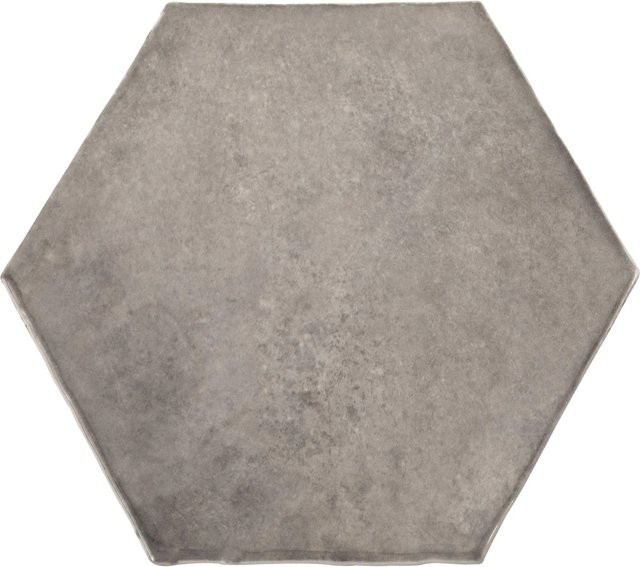 Wandfliese United Tile und Mosaic Antik Hexagon in Grau, Steingut-Optik, glasiert und glänzend, B: 15 cm, H: 17,5 cm - Bild 1