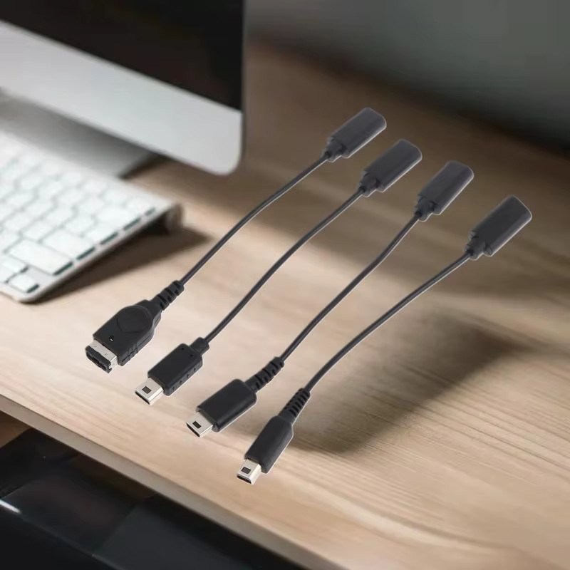 Sommer6 USB-C Umwandlungskabel für Spielkonsolen NDSI, GBASP, WIIU, 3DSL und NDSL in Schwarz - Bild 2