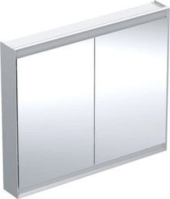 Geberit Spiegelschrank One mit 2 Türen in Weiß, B/H/T: 105 x 90 x 15 cm - Bild 1