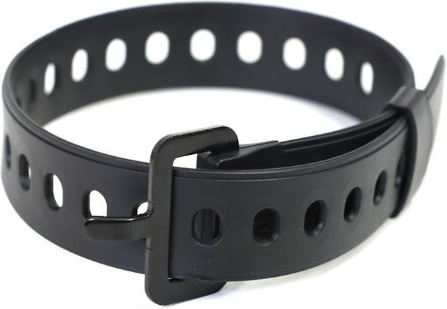 Love Home Garden Mehrzweck-Reisegurt aus Gummi mit Cam Buckle für Camping und Wandern, Schwarz, Länge: 45 cm - Bild 1