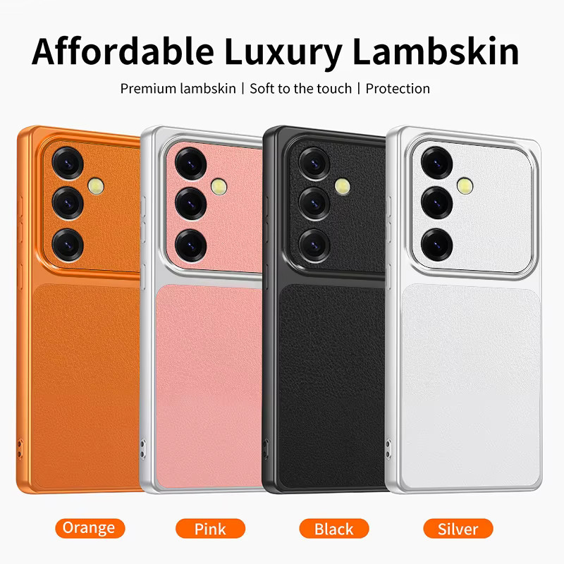 Samsung Galaxy S26 Plus Fashion Linsenschutz-Handyhülle in Orange - Bild 2