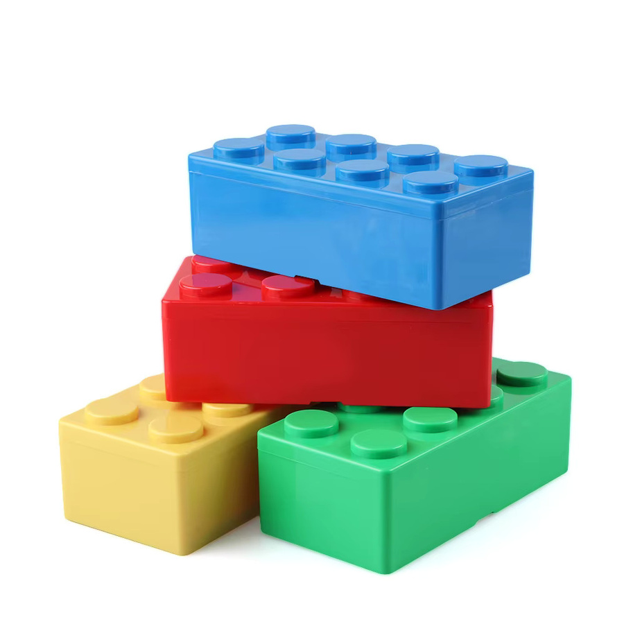 Kreative Aufbewahrungsbox aus Kunststoff in Grün für die Desktop-Organisation - Bild 3