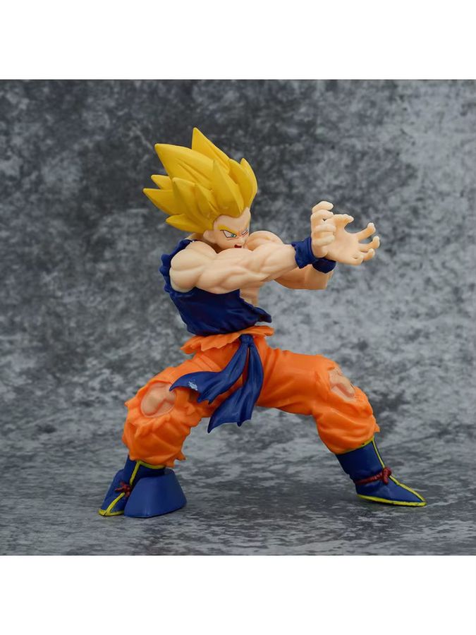 Bandai Dragon Ball Z Son Goku Anime Figur Battle Damage Shockwave Manga Statue aus PVC - Bild 3