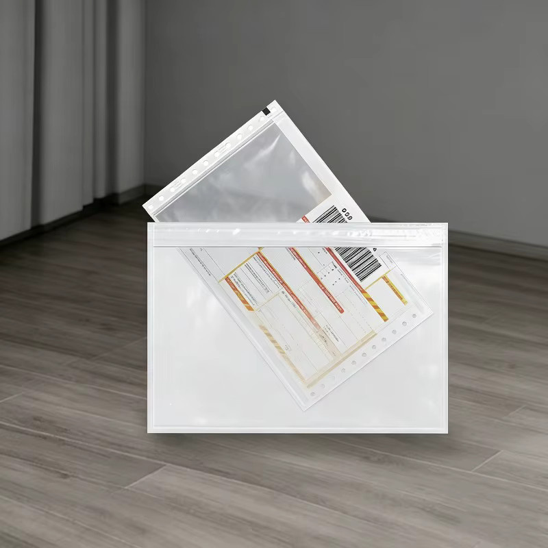 100 Stück transparente selbstverschließende Mehrzweckbeutel aus Kunststoff mit Pressverschluss - Bild 3