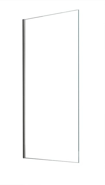 Glasdeals STURDO Badewannenaufsatz Duschtrennwand, transparent, Breite: 75 cm, Höhe: 160 cm - Bild 1