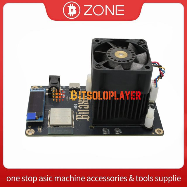 Bitaxe Gamma 601 Bitcoin ASIC Miner mit 1,5 TH/s und BM1370 Chip von Bitsoloplayer - Bild 1