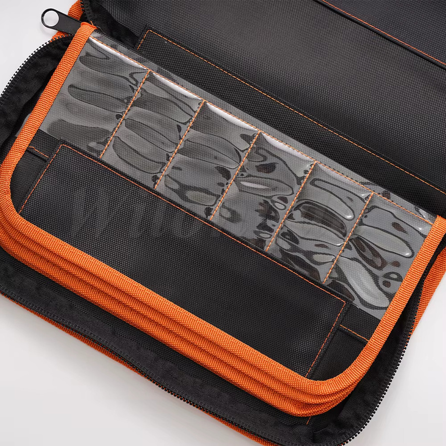 Wilongda 2 in 1 Lishi Werkzeugtasche für 50-teilige Sets, Schwarz, B/T/H: 28,5 x 18,5 x 7,0 cm - Bild 2