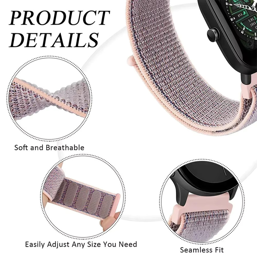 Uhrenarmband Nylon-Loop, Unisex - Bild 2