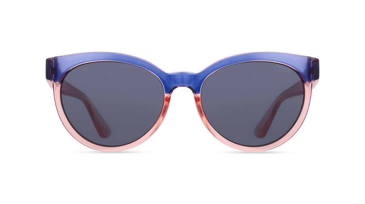 Mexx Eyes 5242 Sonnenbrille Butterfly, Vollrand, Kunststoff, Unisex, blau - Bild 1