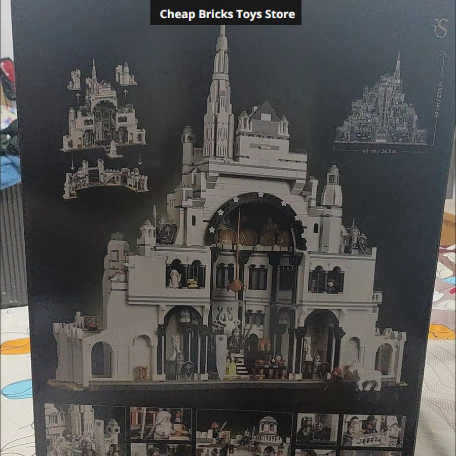 Potdemiel Minas Tirith, Bausteinset, Architektur, 8278 Teile - Bild 4