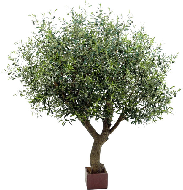 Künstlicher Olivenbaum Mattis von artplants in Grün, Höhe: 210 cm - Bild 1