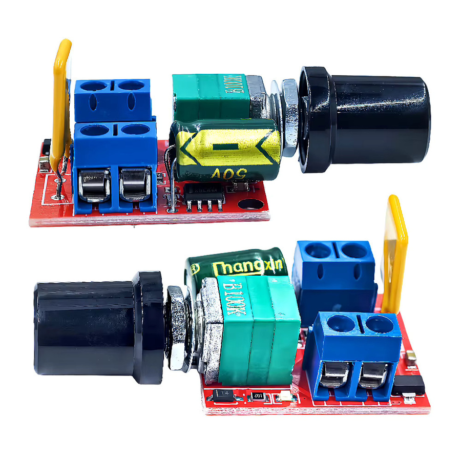 OLNYLO PWM Mini Drehzahlregler Motormodul DC-DC bis 90W mit LED-Dimmer für 3V 6V 12V 24V 35VDC - Bild 4