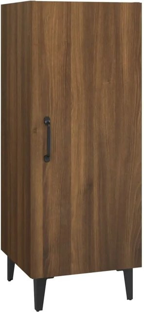 vidaXL Sideboard Eiche Braun aus Holzwerkstoff, B/T/H: 34,5 x 34,0 x 90,0 cm - Bild 1