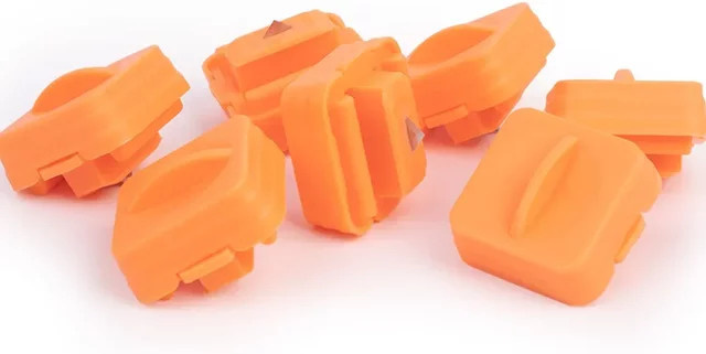 Ersatzklingen für A4 Papierschneider Schwertköpfe in Orange, 2 oder 5 Stück - Bild 1