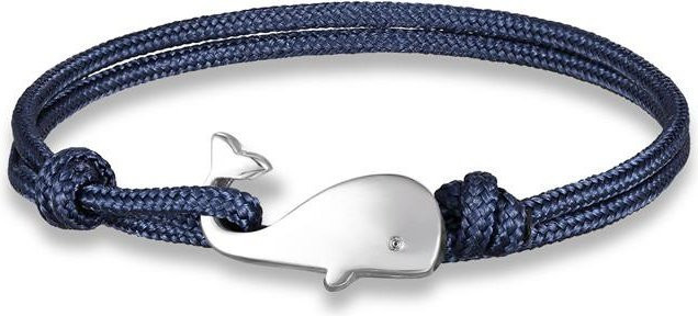Armband, Paracord, gray, Zinklegierung, Unisex - Bild 1