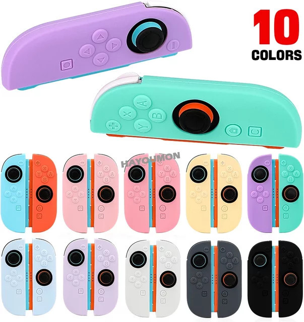 Hayoumon Silikonhülle für Nintendo Switch 2 Joypad-Controller in Blau, rutschfester Schutz für dein Ersatzgehäuse - Bild 1