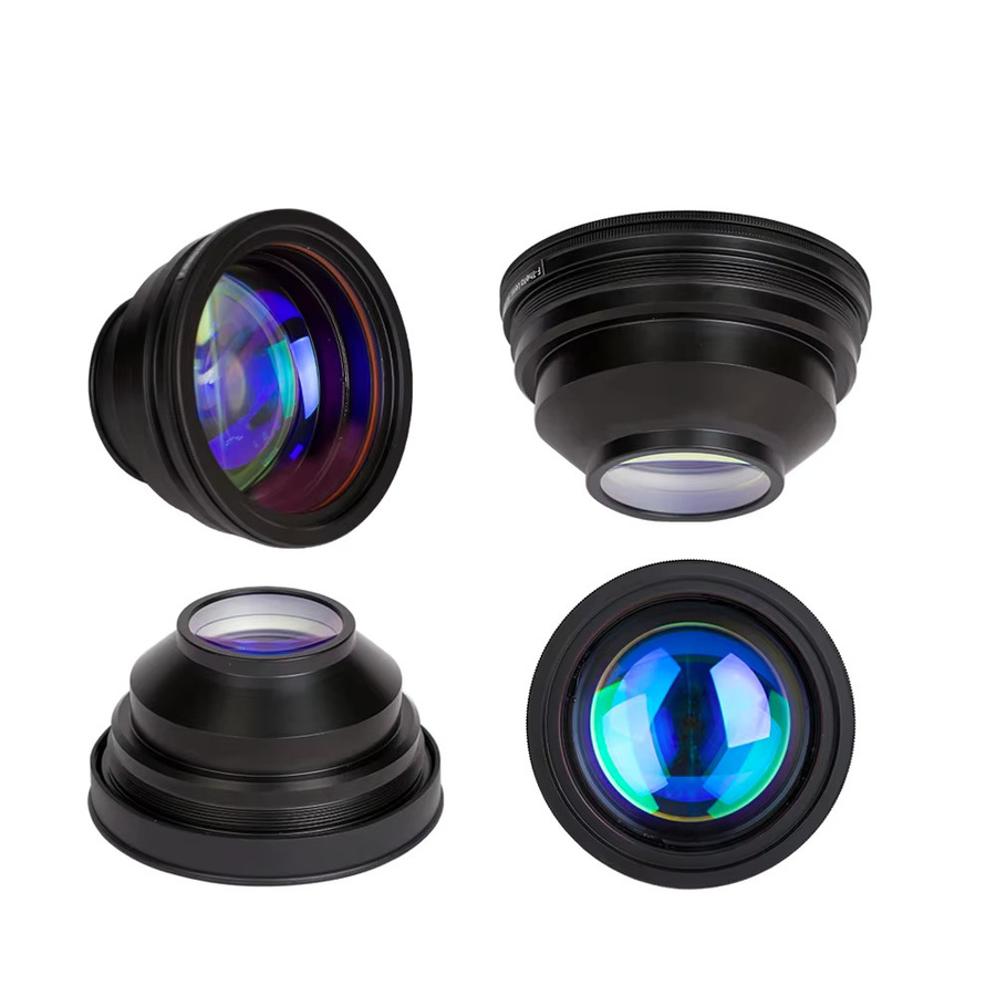 LSKCSH F-theta Scan Objektiv für 1064nm YAG Optische Faser Laser Kennzeichnung Maschinen, Schwarz, Feldgröße 50x50 mm bis 300x300 mm, Brennweite 63-420mm, Gewinde M85x1 - Bild 3