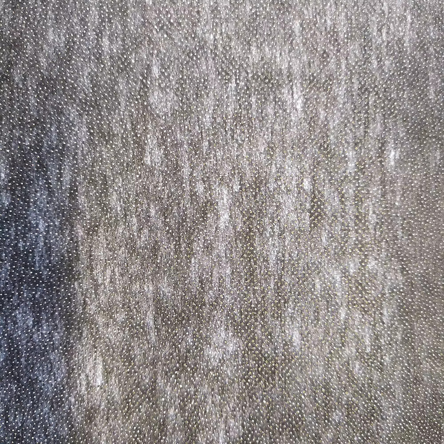 Einseitig klebendes Vlies zum Aufbügeln für Patchwork und Näharbeiten in Weiß, Schwarz und Grau, 0,5 m - Bild 3