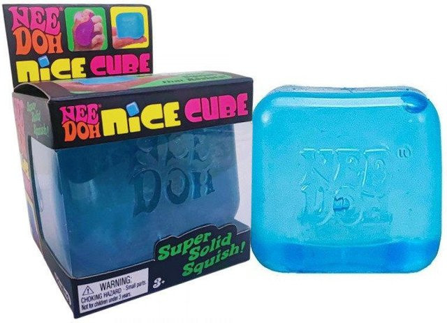 Nee Doh Nice Cube Super Solider Knetwürfel, Transparenter Würfel, Fidget Spielzeug - Bild 1