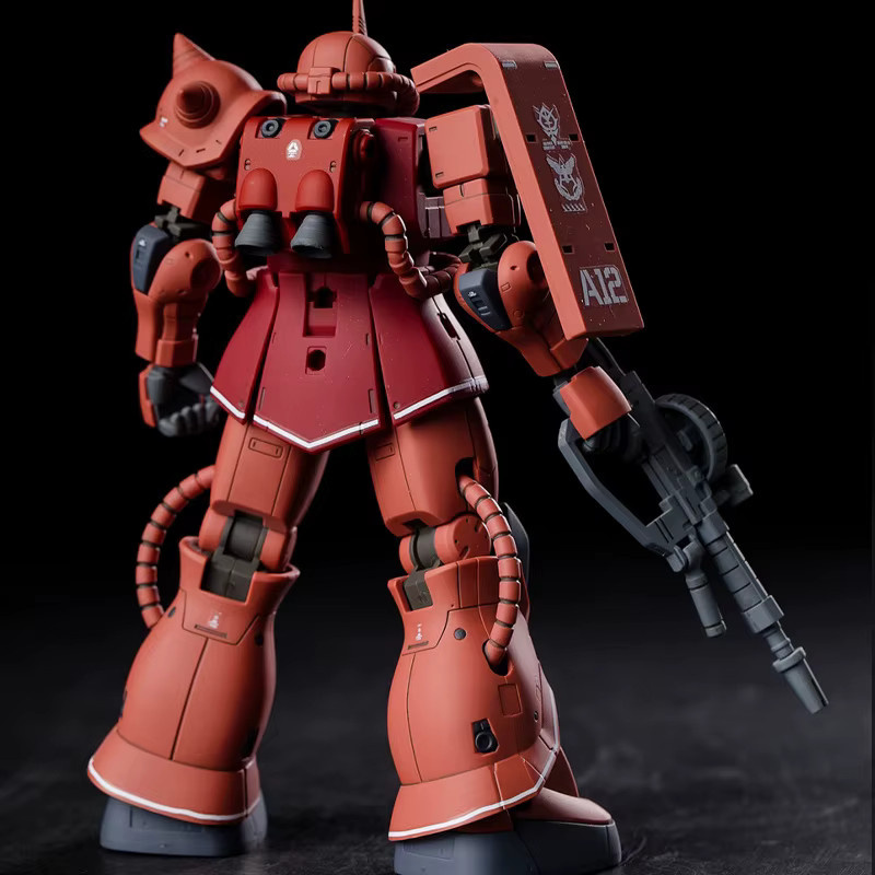 TAKARA TOMY Gundam GTO Char's Zaku HG 1/144 Mech Assembly Model Kit Actionfiguren - Bild 2