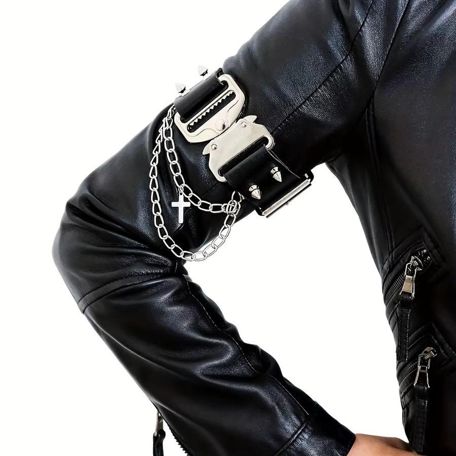 fullyoung Armmanschette Kunstleder, Gothic, Herren - Bild 1