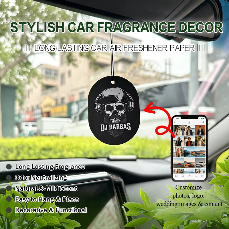 Auto-Duftanhänger, personalisierte Designs, Unisex - Bild 3