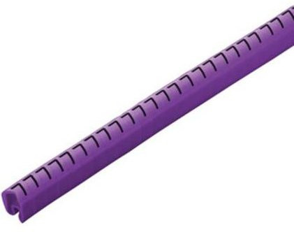 Weidmüller Kennzeichnungsring CLI C 2-4 VI/SW 7 CD in Violett aus Kunststoff mit Außendurchmesser-Bereich 4 bis 10mm - Bild 1