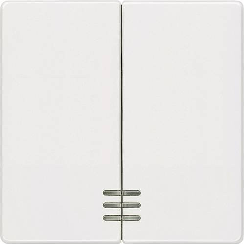 Siemens Delta Abdeckung für Jalousie-Schalter und Jalousie-Taster in Weiß 5TG6214 - Bild 1