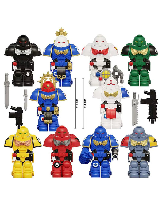 Bandai Ritter Soldaten Legion, Actionfiguren, Bausatz, Kunststoff, Bunt / Mehrfarbig - Bild 3