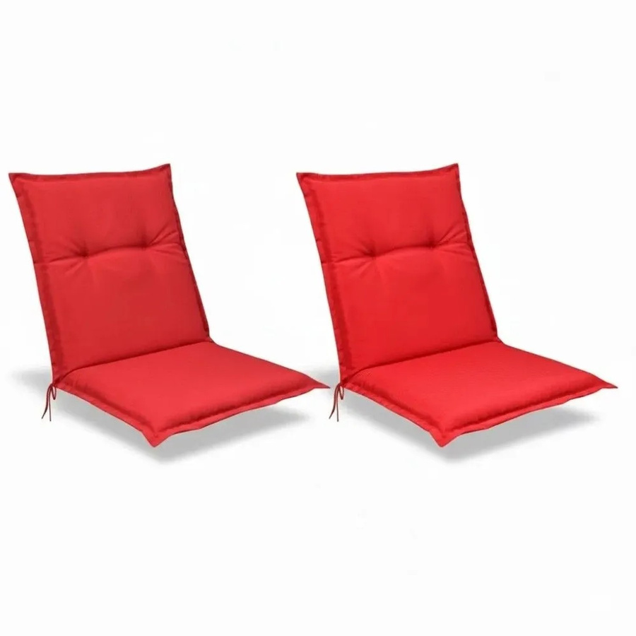 Beautissu Base NL Niederlehner Rot, 2-teiliges Set aus Polyester, B/T/H: 100 x 50 x 6 cm - Bild 2