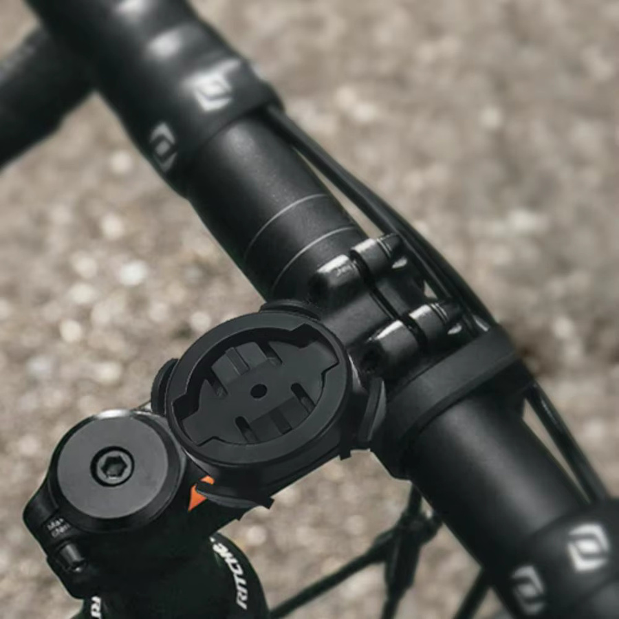 Fahrrad Computer Verlängerungsadapter Halterung für Garmin und iGPSPORT in Schwarz - Bild 5
