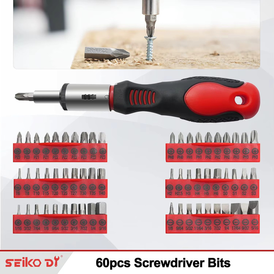 Lpnove 117-teiliges magnetisches Schraubendreher-Set in Multicolour mit Präzisions-Schraubendrehern und Pick-Haken-Ratschentreiber-DIY-Werkzeugen aus Kunststoff - Bild 2